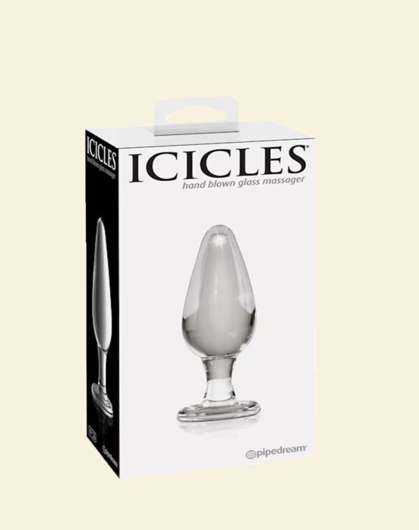 Icicles Hand Crafted Glass Anal Toy - Image 2
