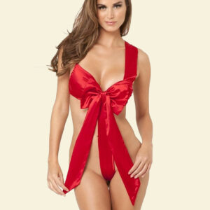 Unwrap Me Satin Bow Teddy