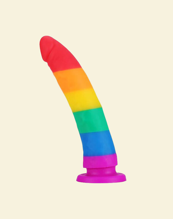 Nood Colours - Rainbow  Strap-on Dildo