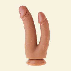 the Nood Double Shaft RealSkin Dildo