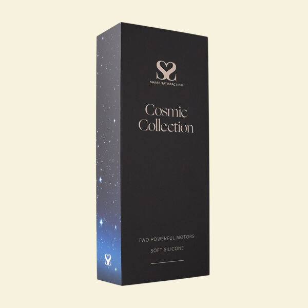 Share Satisfaction Cosmic Vibrating Dildo - Image 2