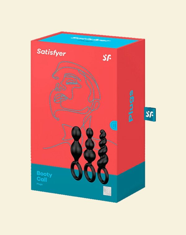 Satisfyer Silicone Plugs, Set Of 3